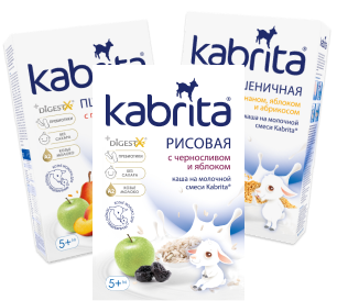  Ассорти каш Kabrita 180 г 7 шт. с 4 месяцев