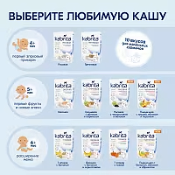 Каша Kabrita<r></r> мультизлаковая с тыквой