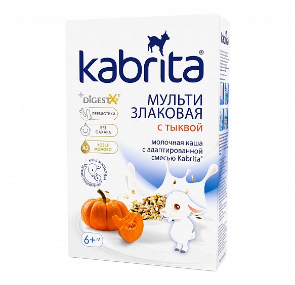  Ассорти каш Kabrita 180 г 7 шт. с 4 месяцев