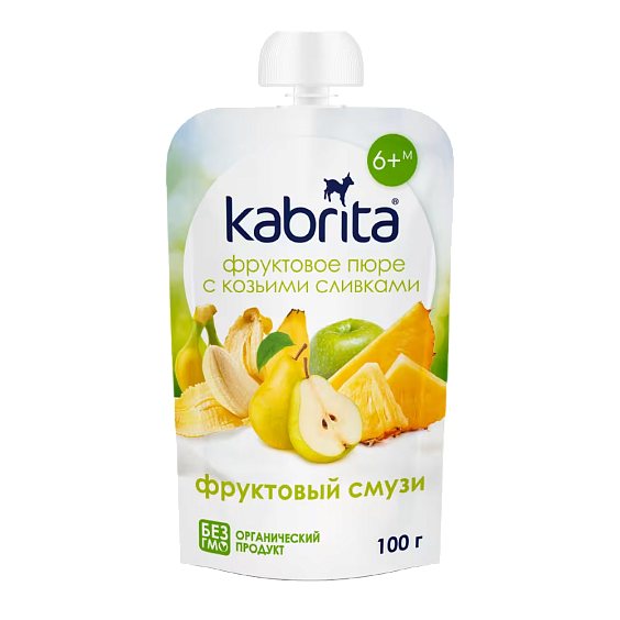 Пюре Kabrita<r></r> фруктовый смузи